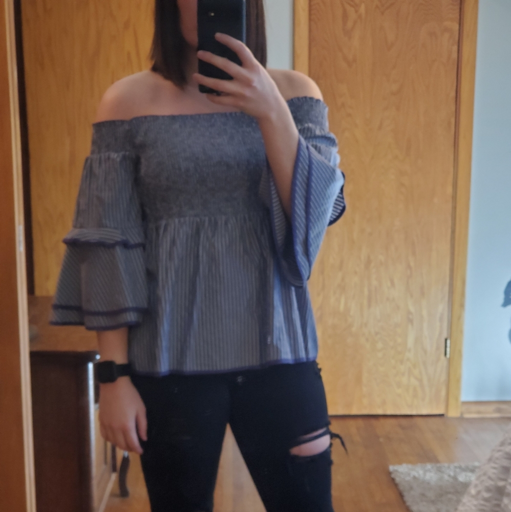 Off the shoulder top
